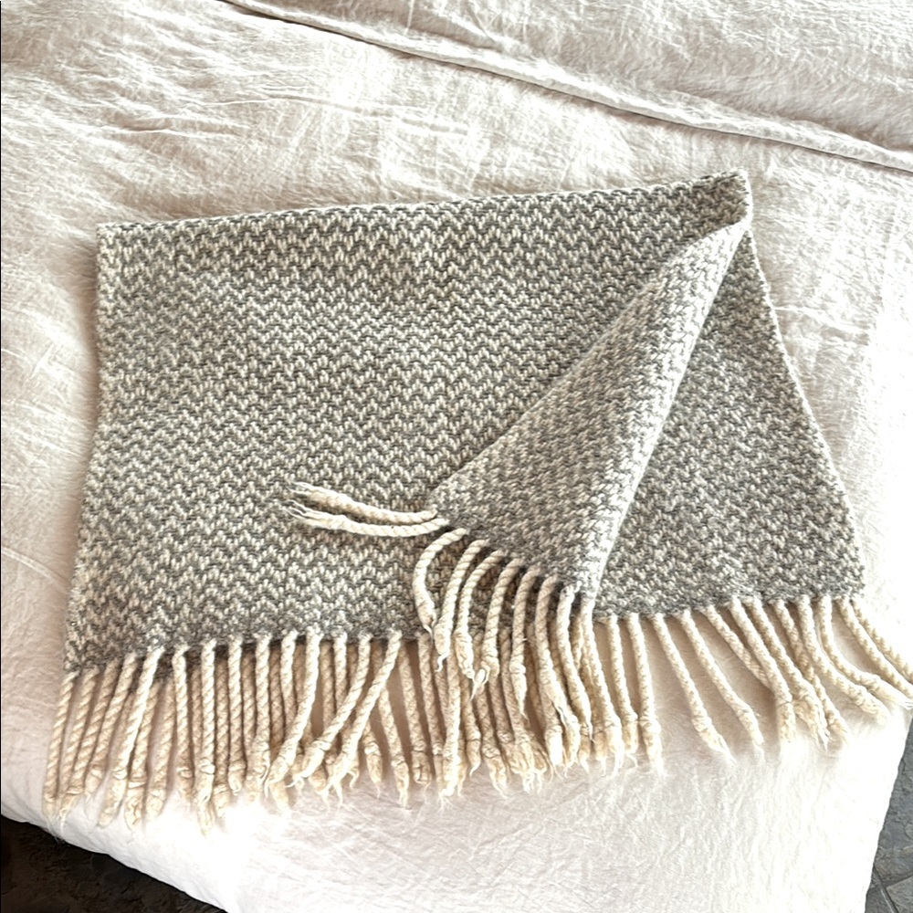 Boiled Wool Throw - Picture 2 of 7